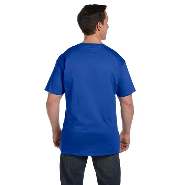 Hanes Adult Beefy-T® with Pocket - Hanes Adult Beefy-T® with Pocket - Image 56 of 124