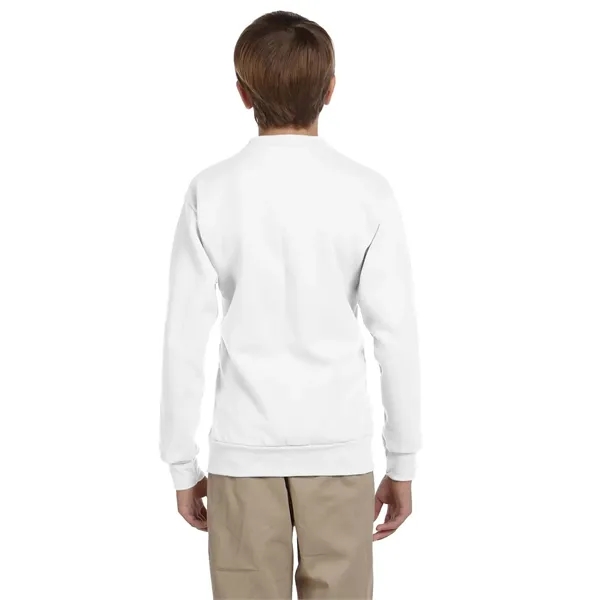 Hanes Youth ComfortBlend® EcoSmart® Fleece Crew - Hanes Youth ComfortBlend® EcoSmart® Fleece Crew - Image 12 of 72