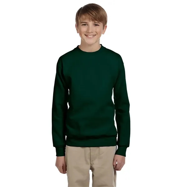 Hanes Youth ComfortBlend® EcoSmart® Fleece Crew - Hanes Youth ComfortBlend® EcoSmart® Fleece Crew - Image 16 of 72