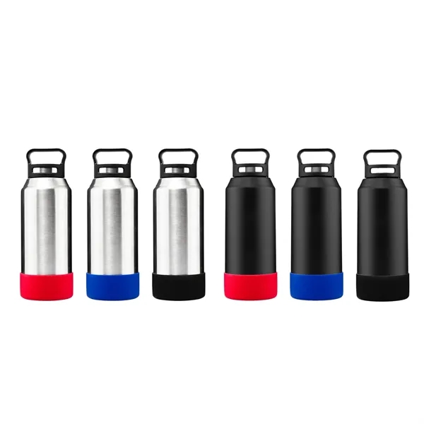 32 oz Growler Bottle w/Silicone Bowl - 32 oz Growler Bottle w/Silicone Bowl - Image 1 of 8