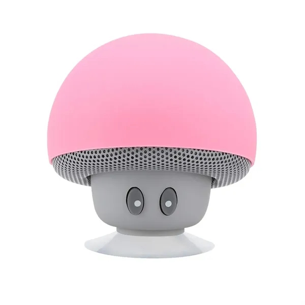 Mushroom Bluetooth Speaker With Suction Cup Phone Holder - Mushroom Bluetooth Speaker With Suction Cup Phone Holder - Image 0 of 6