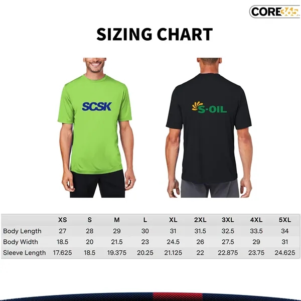 CORE365® 4oz. Unisex Capital Performance T-Shirt - CORE365® 4oz. Unisex Capital Performance T-Shirt - Image 2 of 5