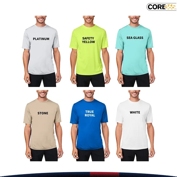 CORE365® 4oz. Unisex Capital Performance T-Shirt - CORE365® 4oz. Unisex Capital Performance T-Shirt - Image 5 of 5