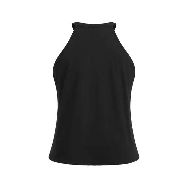 DTF Custom Women's Milk Silk Halter Tank Top - Soft Touch - DTF Custom Women's Milk Silk Halter Tank Top - Soft Touch - Image 3 of 3