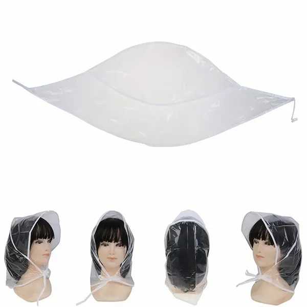 Plastic Rain Hats - Plastic Rain Hats - Image 3 of 5