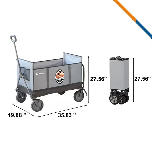 Collier Collapsible Wagon Cart - Collier Collapsible Wagon Cart - Image 2 of 3
