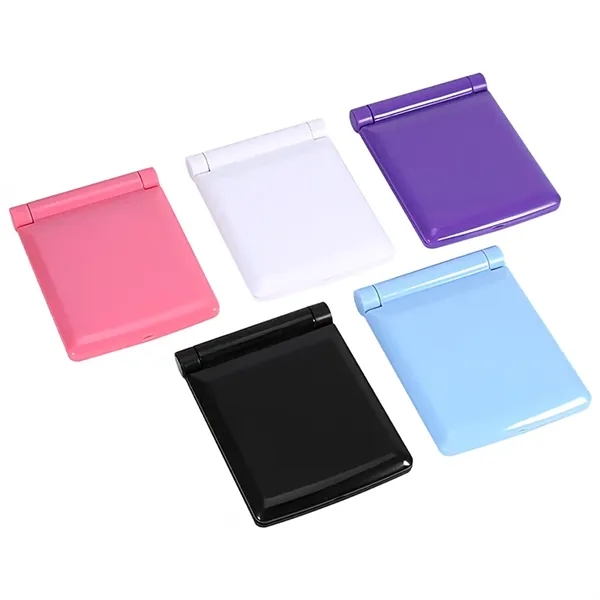 Compact LED Lighted Pocket Mirror - Compact LED Lighted Pocket Mirror - Image 3 of 9