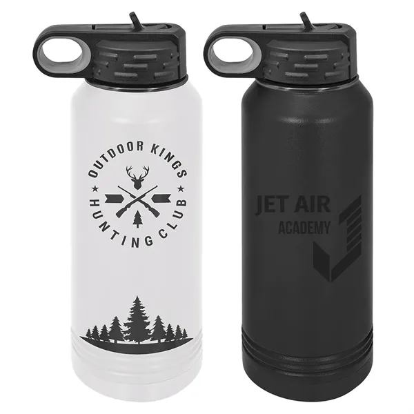 Polar Camel 32oz ION-Plated Ghost Black Water Bottle - Polar Camel 32oz ION-Plated Ghost Black Water Bottle - Image 0 of 5