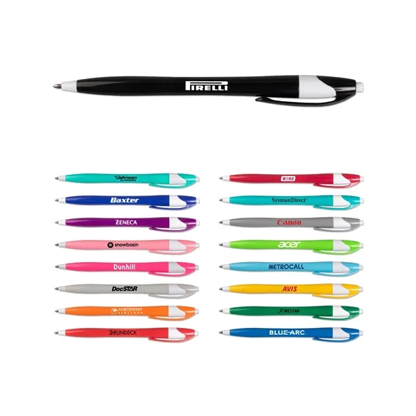 Colored Honesty Pen with Black or White Accent - Colored Honesty Pen with Black or White Accent - Image 1 of 1