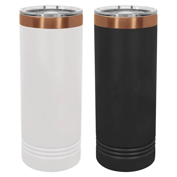 Polar Camel 22oz Rose Gold ION-Plated Skinny Tumblers - Polar Camel 22oz Rose Gold ION-Plated Skinny Tumblers - Image 1 of 6