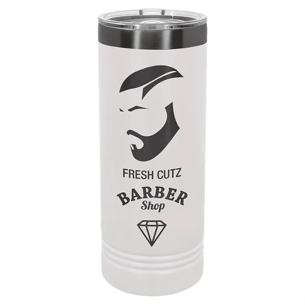 Polar Camel 22oz Ghost Black ION-Plated Skinny Tumblers - Polar Camel 22oz Ghost Black ION-Plated Skinny Tumblers - Image 4 of 6