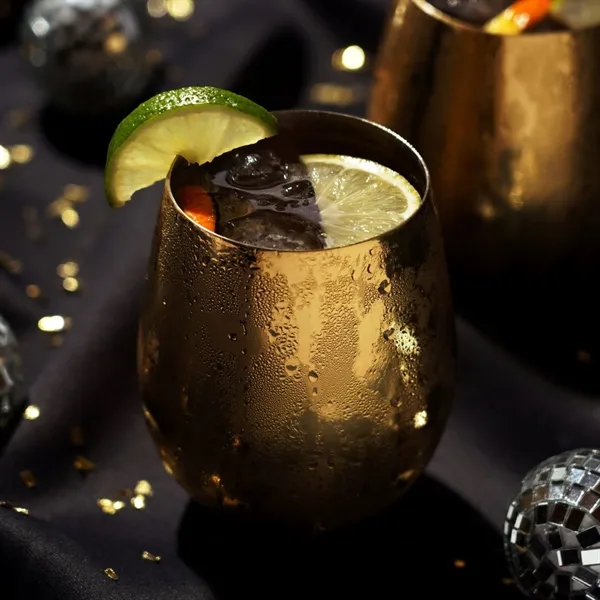 Viski® Stemless Metal Wine Tumbler - Viski® Stemless Metal Wine Tumbler - Image 5 of 7