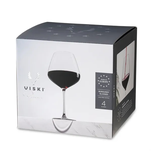 Viski® Reserve Inez Crystal Burgundy Glass - Viski® Reserve Inez Crystal Burgundy Glass - Image 2 of 7