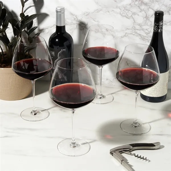 Viski® Reserve Inez Crystal Burgundy Glass - Viski® Reserve Inez Crystal Burgundy Glass - Image 1 of 7