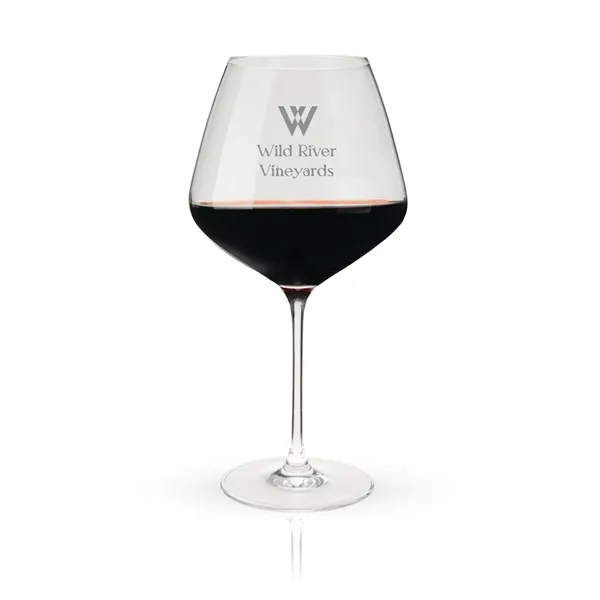 Viski® Reserve Inez Crystal Burgundy Glass - Viski® Reserve Inez Crystal Burgundy Glass - Image 0 of 7