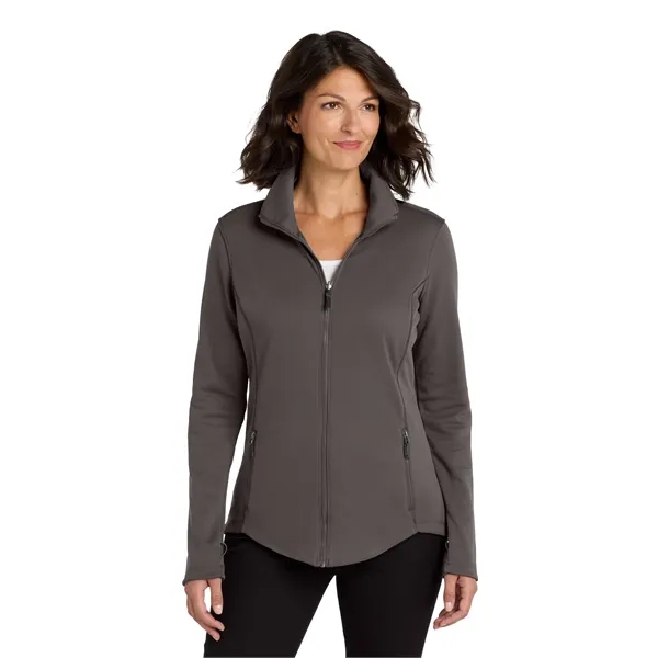 Port Authority Women's Collective Smooth Fleece Jacket. - Port Authority Women's Collective Smooth Fleece Jacket. - Image 6 of 19