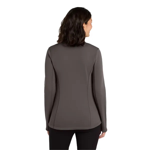 Port Authority Women's Collective Smooth Fleece Jacket. - Port Authority Women's Collective Smooth Fleece Jacket. - Image 7 of 19