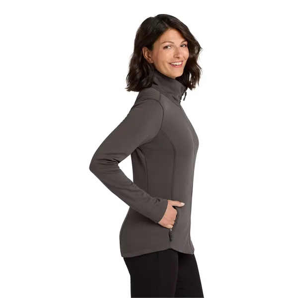 Port Authority Women's Collective Smooth Fleece Jacket. - Port Authority Women's Collective Smooth Fleece Jacket. - Image 8 of 19