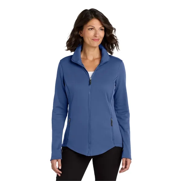 Port Authority Women's Collective Smooth Fleece Jacket. - Port Authority Women's Collective Smooth Fleece Jacket. - Image 9 of 19