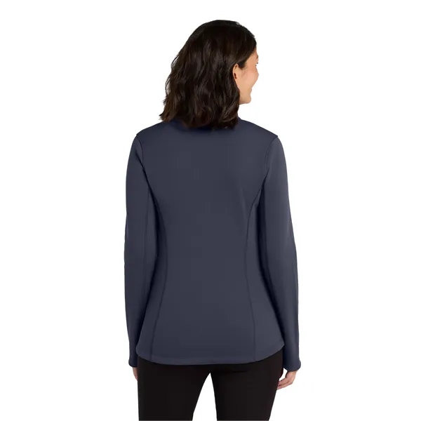 Port Authority Women's Collective Smooth Fleece Jacket. - Port Authority Women's Collective Smooth Fleece Jacket. - Image 15 of 19