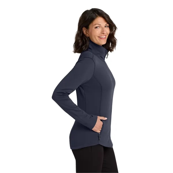 Port Authority Women's Collective Smooth Fleece Jacket. - Port Authority Women's Collective Smooth Fleece Jacket. - Image 16 of 19