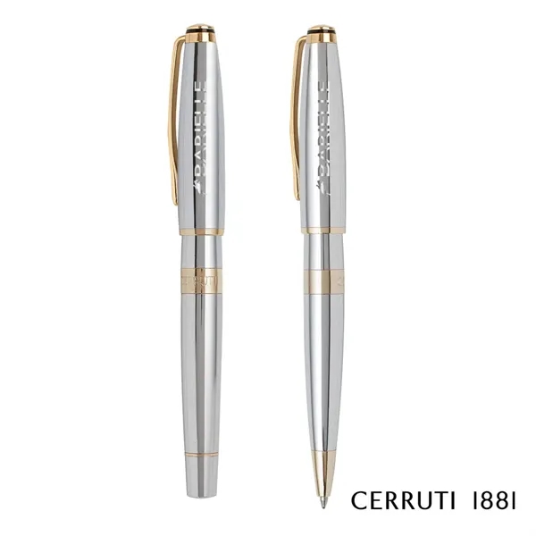 Cerruti 1881® Bicolore Ballpoint Pen & Rollerball Pen Set - Cerruti 1881® Bicolore Ballpoint Pen & Rollerball Pen Set - Image 0 of 1