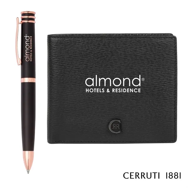 Cerruti 1881® Bond Card Wallet & Austin Ballpoint Pen Set - Cerruti 1881® Bond Card Wallet & Austin Ballpoint Pen Set - Image 0 of 1