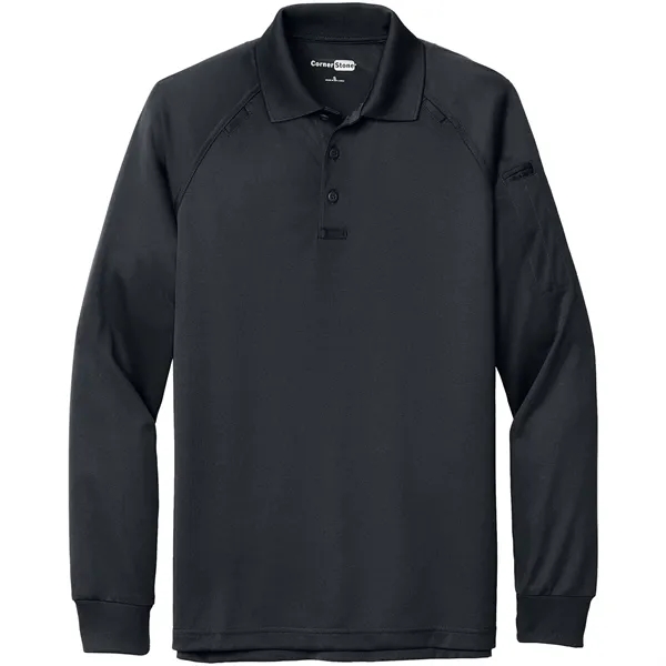 CornerStone® - Select Long Sleeve Snag-Proof Tactical Polo - CornerStone® - Select Long Sleeve Snag-Proof Tactical Polo - Image 5 of 9