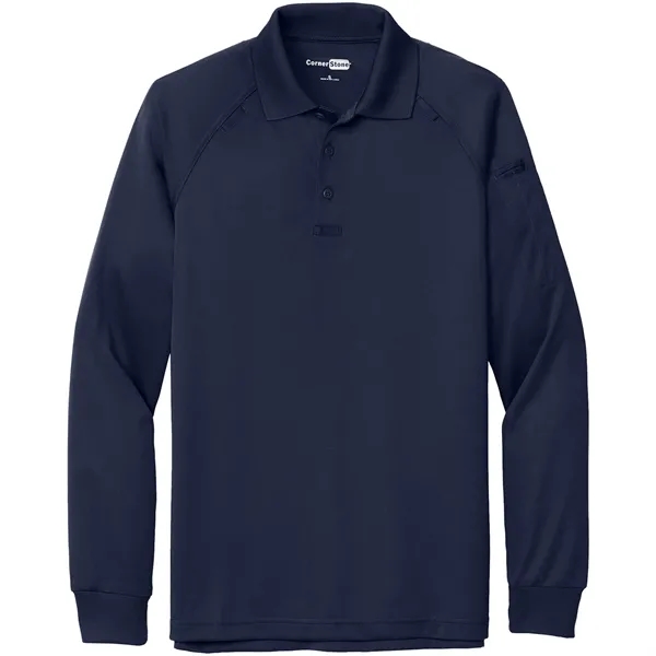CornerStone® - Select Long Sleeve Snag-Proof Tactical Polo - CornerStone® - Select Long Sleeve Snag-Proof Tactical Polo - Image 6 of 9