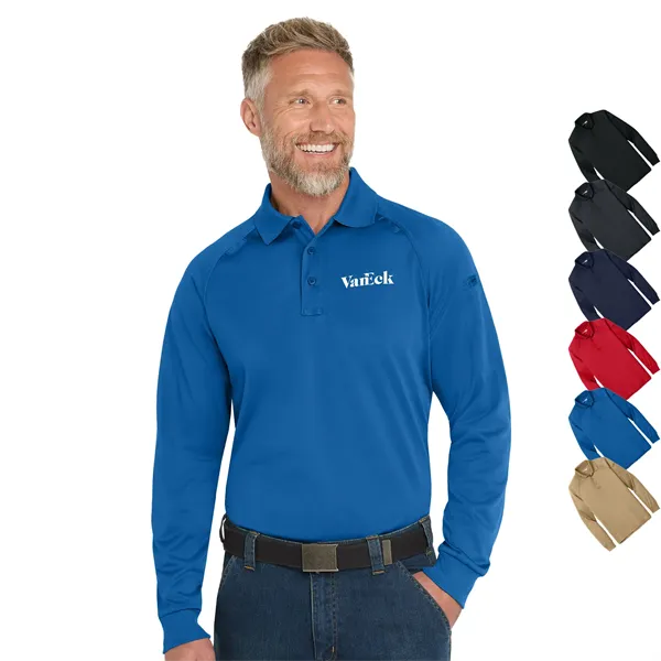 CornerStone® - Select Long Sleeve Snag-Proof Tactical Polo - CornerStone® - Select Long Sleeve Snag-Proof Tactical Polo - Image 0 of 9
