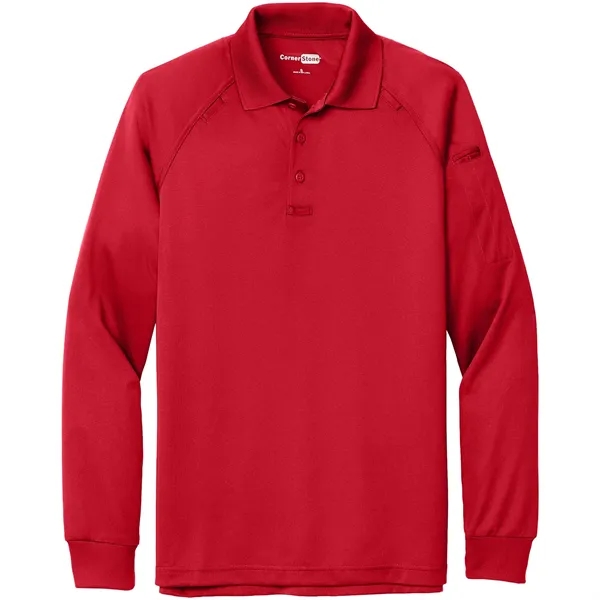 CornerStone® - Select Long Sleeve Snag-Proof Tactical Polo - CornerStone® - Select Long Sleeve Snag-Proof Tactical Polo - Image 7 of 9