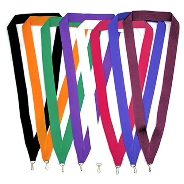 Solid Color Neck Ribbon - Solid Color Neck Ribbon - Image 0 of 9