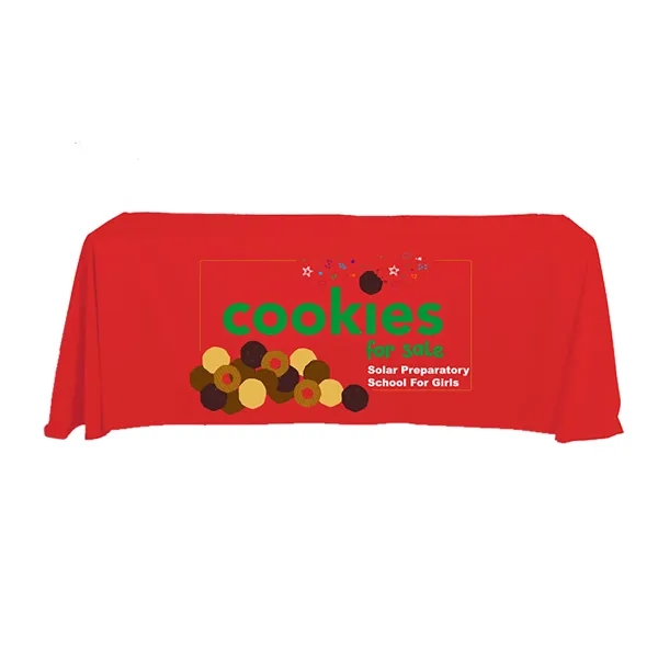 Non Fitted Table Cover - Eco-Friendly Sustainable Polyester - Non Fitted Table Cover - Eco-Friendly Sustainable Polyester - Image 0 of 1