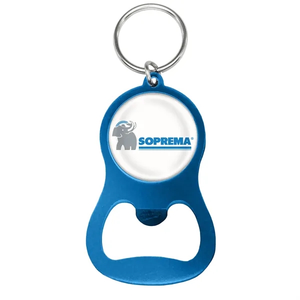 Colorful Aluminum Bottle Opener w/ Key Ring - Colorful Aluminum Bottle Opener w/ Key Ring - Image 16 of 19