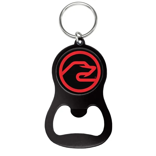 Colorful Aluminum Bottle Opener w/ Key Ring - Colorful Aluminum Bottle Opener w/ Key Ring - Image 17 of 19