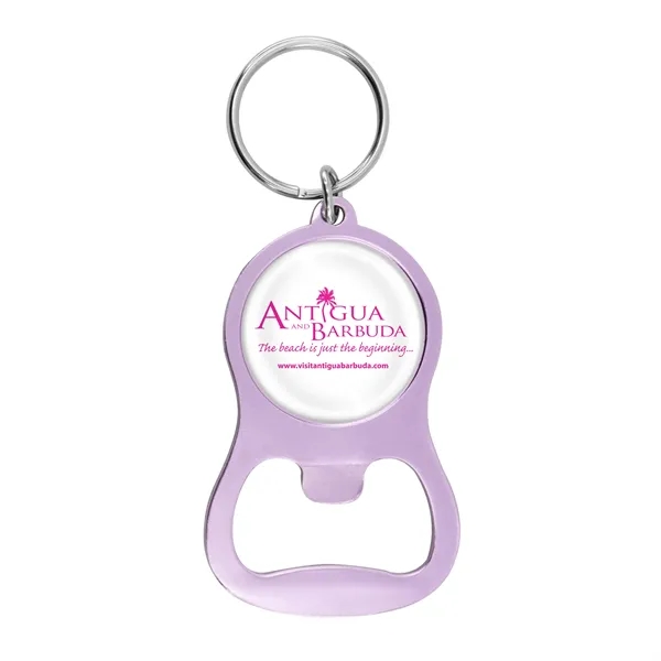 Colorful Aluminum Bottle Opener w/ Key Ring - Colorful Aluminum Bottle Opener w/ Key Ring - Image 18 of 19