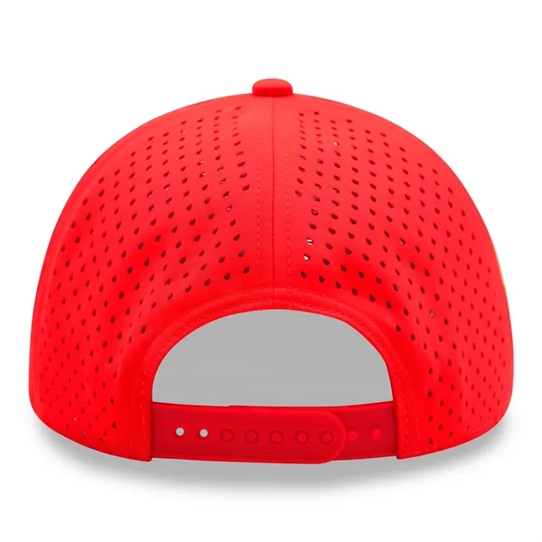 5 Panel Golfer Trucker Cap w/Laser Cut Mesh Back - 5 Panel Golfer Trucker Cap w/Laser Cut Mesh Back - Image 10 of 13