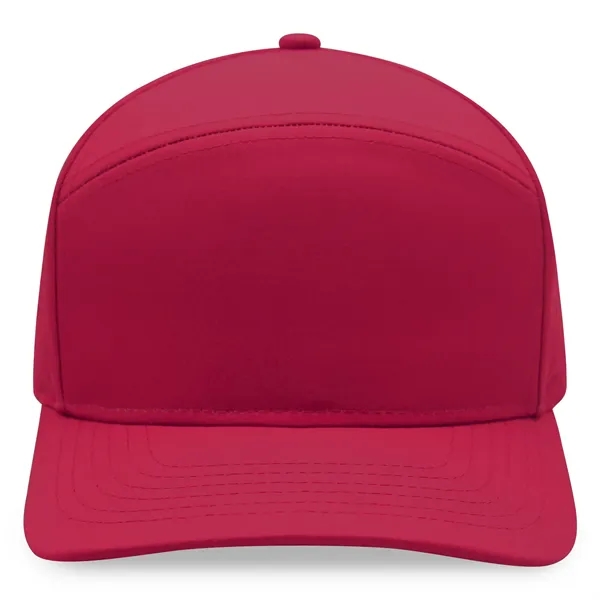 7 Panels Golf trucker cap w/ laser cut mesh back - 7 Panels Golf trucker cap w/ laser cut mesh back - Image 1 of 14