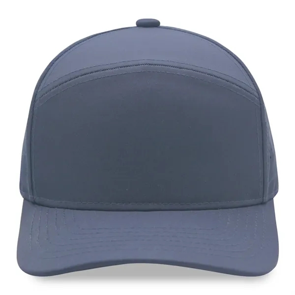 7 Panels Golf trucker cap w/ laser cut mesh back - 7 Panels Golf trucker cap w/ laser cut mesh back - Image 5 of 14