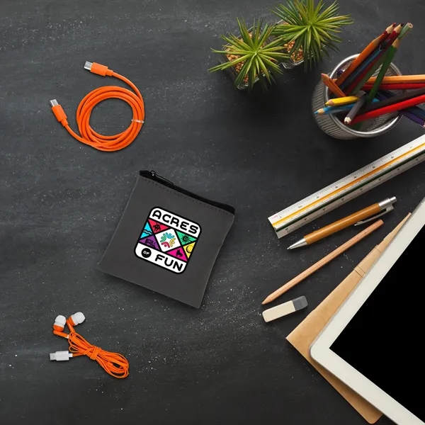 Gray Executive C to C Cable & Ear Bud Set - Gray Executive C to C Cable & Ear Bud Set - Image 18 of 18