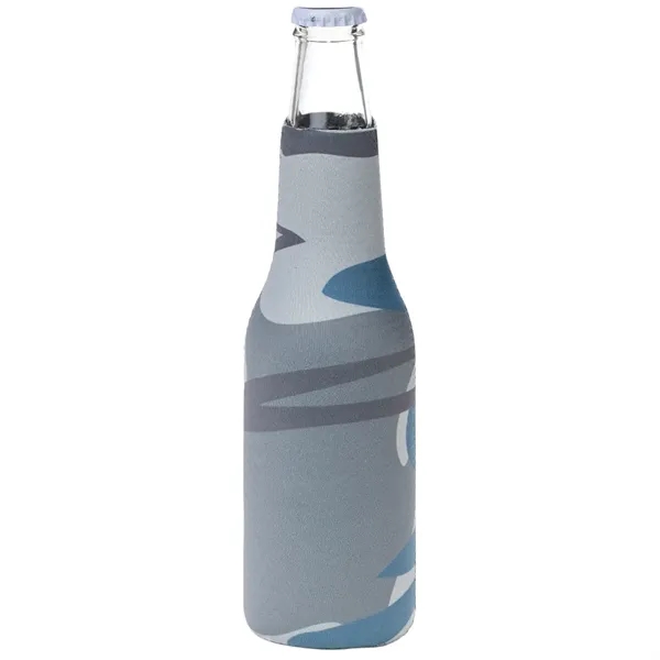 12 Oz. Neoprene collapsible camo Bottle Cooler w/ Opener - 12 Oz. Neoprene collapsible camo Bottle Cooler w/ Opener - Image 18 of 19