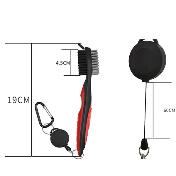 Golf Club Brush Groove Cleaner - Golf Club Brush Groove Cleaner - Image 1 of 6
