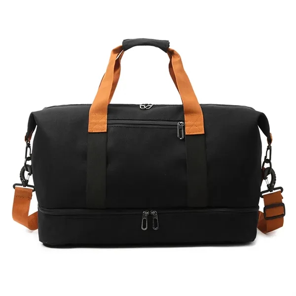 Dry Wet Separation Compartment Duffel Gym Bag - Dry Wet Separation Compartment Duffel Gym Bag - Image 3 of 4