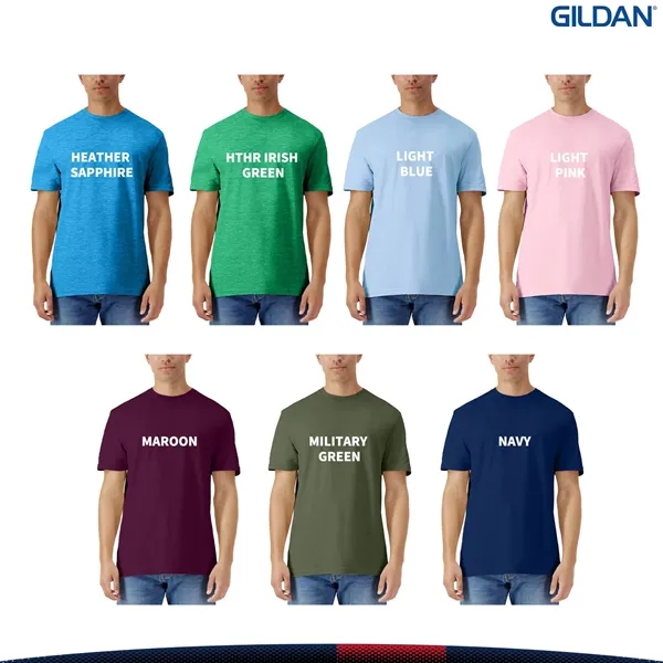 Gildan® 4.45oz. Unisex Light Cotton T-Shirt - Gildan® 4.45oz. Unisex Light Cotton T-Shirt - Image 4 of 5