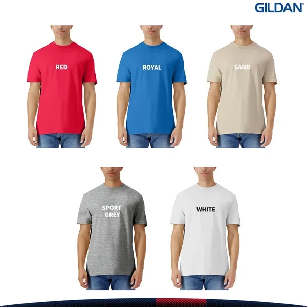 Gildan® 4.45oz. Unisex Light Cotton T-Shirt - Gildan® 4.45oz. Unisex Light Cotton T-Shirt - Image 5 of 5