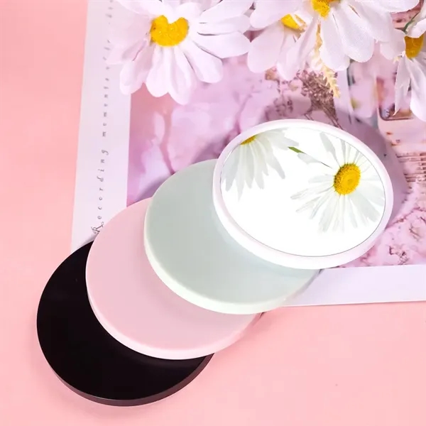 2.8" Mini Portable Pocket Mirror - 2.8" Mini Portable Pocket Mirror - Image 1 of 3