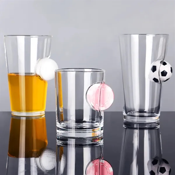 Stuck in Bullet Football Golf Chip Wine Glass KTV Barware - Stuck in Bullet Football Golf Chip Wine Glass KTV Barware - Image 4 of 15