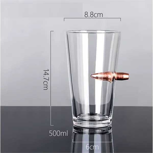 Stuck in Bullet Football Golf Chip Wine Glass KTV Barware - Stuck in Bullet Football Golf Chip Wine Glass KTV Barware - Image 6 of 15