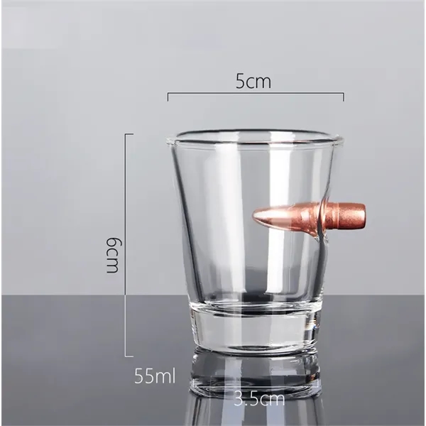 Stuck in Bullet Football Golf Chip Wine Glass KTV Barware - Stuck in Bullet Football Golf Chip Wine Glass KTV Barware - Image 8 of 15