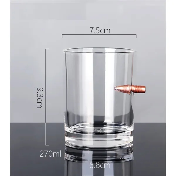 Stuck in Bullet Football Golf Chip Wine Glass KTV Barware - Stuck in Bullet Football Golf Chip Wine Glass KTV Barware - Image 9 of 15